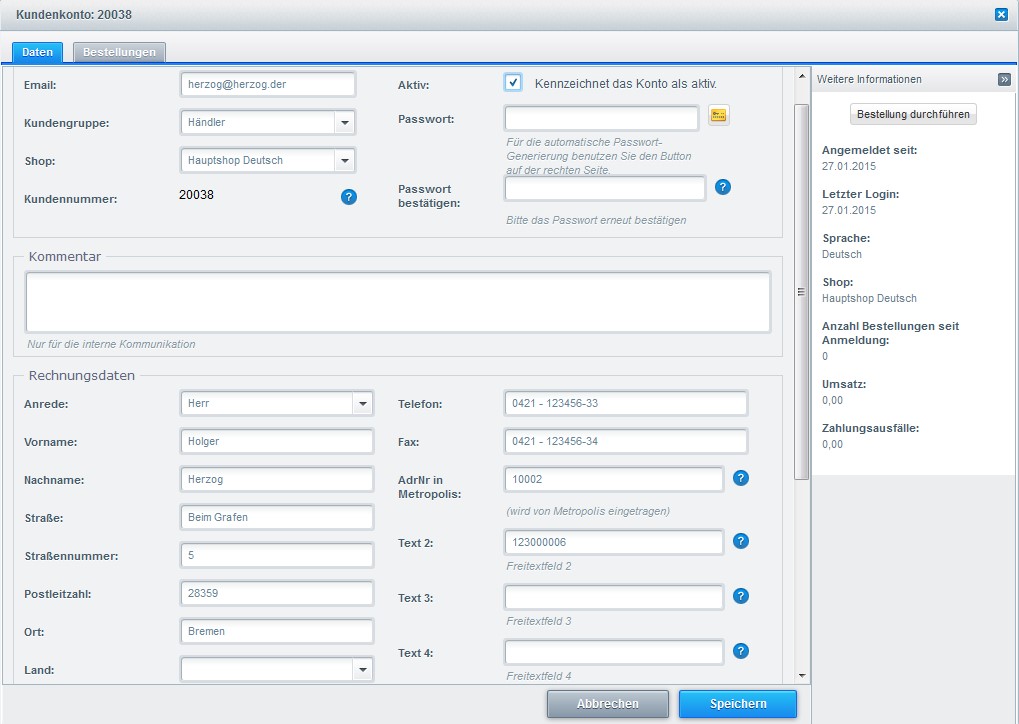 Vergrößern Sie das Bild durch Mausklick