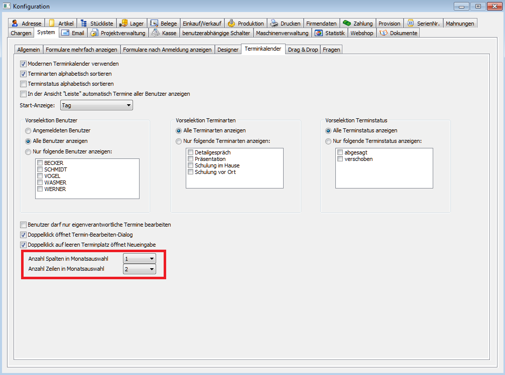 Vergrößern Sie das Bild durch Mausklick