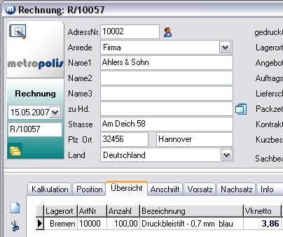 Vergrößern Sie das Bild durch Mausklick
