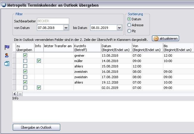 Vergrößern Sie das Bild durch Mausklick